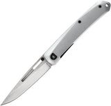 Gerber Affinity Gray Aluminum Framelock Folding Knife 4056