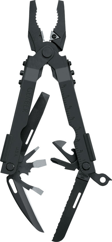 Gerber Multi-Plier 600 Bluntnose Black Stainless Multi Tool OPEN BOX