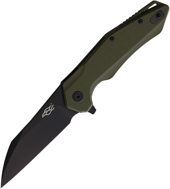 Ganzo Knives Firebird Linerlock Green G10 D2 Tool Steel Folding Pocket Knife FH31BGR