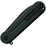 Ganzo Knives Firebird Linerlock Green G10 D2 Tool Steel Folding Pocket Knife FH922PTGB