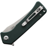 Ganzo Knives Firebird Linerlock Green G10 Folding D2 Steel Clip Pt Knife FH923GB