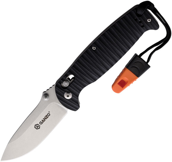 Ganzo Knives G7412 G-Lock Black Folding Knife OPEN BOX