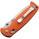 Ganzo Knives G7412 G-Lock Orange G10 440C Stainless Folding Pocket Knife G7412ORWS