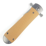 Ganzo Knives Adimanti Samson Pocket Knife Brown G10 Folding D2 Steel SAMSONBR