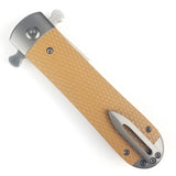 Ganzo Knives Adimanti Samson Pocket Knife Brown G10 Folding D2 Steel SAMSONBR