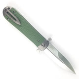 Ganzo Knives Adimanti Samson Pocket Knife Green G10 Folding D2 Steel SAMSONGR