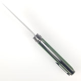 Ganzo Knives Adimanti Samson Pocket Knife Green G10 Folding D2 Steel SAMSONGR