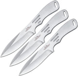 GIL HIBBEN Large Thrower Triple 3pc Set Throwing Knives with nylon sheath 2011