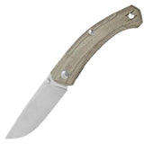 GiantMouse ACE Iona V2 Linerlock Green Micarta Folding CPM-MagnaCut Knife 11606