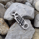 Gear Infusion EverRatchet Titanium Wrench Screwdriver Keychain MultiTool F002