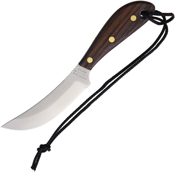 Grohmann Standard Skinner Rosewood Stainless Fixed Blade Knife w/ Sheath 101S