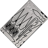 Grim Workshop Bushcraft Kelso Survival Card d008