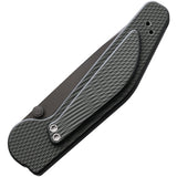 GT Knives Automatic Police Knife Button Lock Green Aluminum Partially Serrated ATS-34 Tanto Blade 312