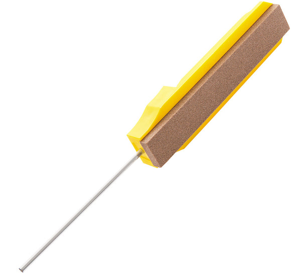 Gatco Coarse Hone Yellow Smooth ABS Knife Sharpening Rod 15003