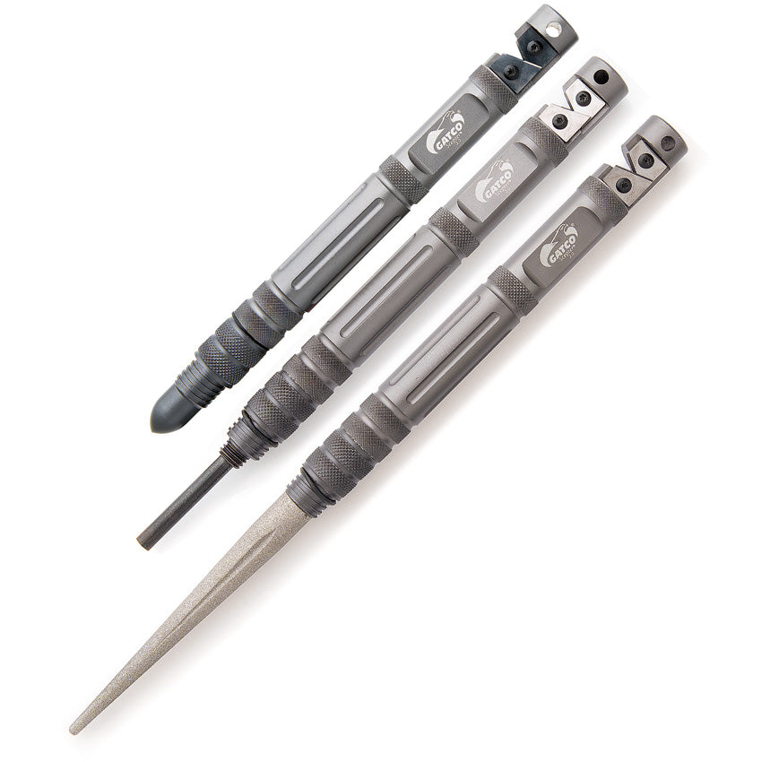 Gatco Scepter Diamond Take Down Black Aluminum Sharpener 50015