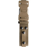 Gerber Strongarm 9.75" Stainless Black & Tan Fixed Blade Knife with Tan Sheath
