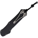 Heretic Knives Automatic Hydra Knife OTF Black Aluminum CPM-MagnaCut Recurve Blade 0081A