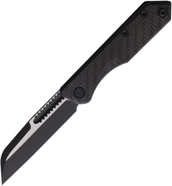 Heretic Knives Jinn Slip Joint Carbon Fiber Folding MagnaCut Pocket Knife 01310ACF