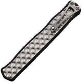 Heretic Knives Automatic Cleric II Knife OTF Black Aluminum & Stainless CPM-MagnaCut Blade 0192B