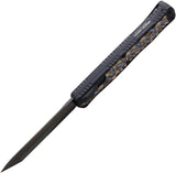 Heretic Knives Automatic Cleric II Knife OTF Aluminum & Titanium Bubble MagnaCut Blade 0196AFTI