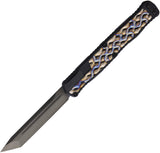 Heretic Knives Automatic Cleric II Knife OTF Aluminum & Titanium Bubble MagnaCut Blade 0196AFTI