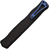 Heretic Knives Automatic Cleric II Knife OTF Carbon Fiber CPM-MagnaCut Serrated Blade 0202ACFBLU