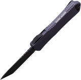 Heretic Knives Automatic Manticore E Knife OTF Gray Aluminum CPM-MagnaCut Tanto Blade 0276AGRY