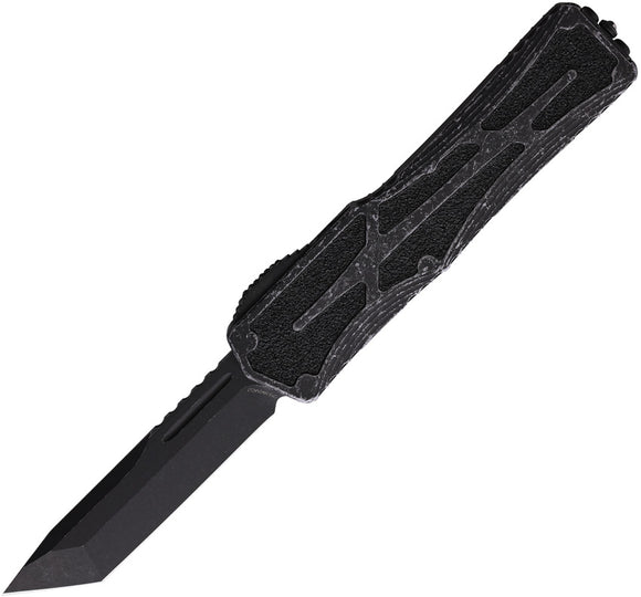 Heretic Knives Automatic Colossus Knife OTF Gray Aluminum CPM-MagnaCut Blade 0408ABRKGRY