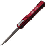 Heretic Knives Automatic Colossus Knife OTF Red Aluminum CPM-MagnaCut Blade 0422ARED