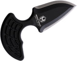 Heretic Knives Sleight Black Aluminum CPM-20CV Stainless Push Dagger w/ Sheath 0503A