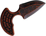 Heretic Knives Sleight Black & Orange Aluminum 20CV Push Dagger 0508ABRKORG
