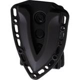 Heretic Knives Sleight Black & Gold Aluminum Serrated 20CV Push Dagger w/ Sheath 0509C