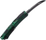 Heretic Knives Automatic ROC OTF Knife Toxic Green Aluminum CPM-MagnaCut Blade 06014ABRKTGR