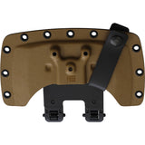 Halfbreed Blades Compact Brown & Tan G10 K110 Steel Battle Axe CBA01DE