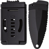 Halfbreed Blades Compact Clearance Black G10 K110 Steel Fixed Blade Knife CCK05