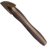 Halfbreed Blades Compact Brown & Tan G10 K110 Steel Rescue Axe CRA02DE