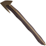 Halfbreed Blades Large Brown G10 K110 Steel Rescue Axe LRA01DE