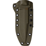 Halfbreed Blades Medium Infantry Green G10 K110 Fixed Blade Knife MIK03G2ODG