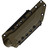 Halfbreed Blades Medium Infantry Green OD Bohler K110 Fixed Blade Knife MIK05PSOD