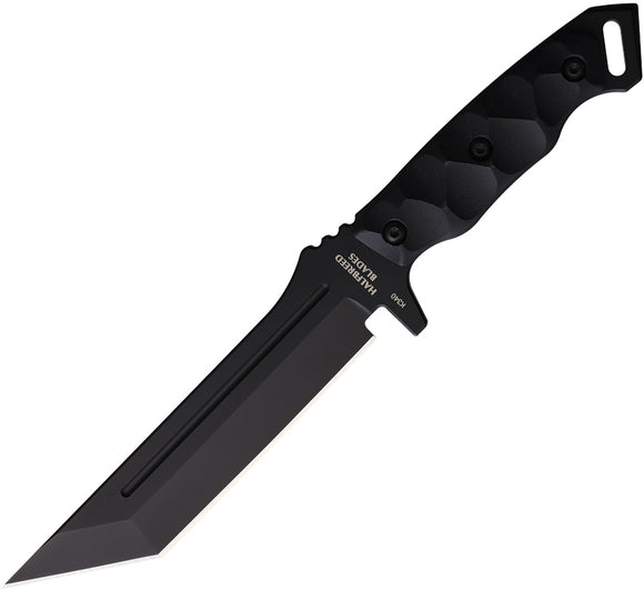 Halfbreed Blades Medium Infantry Black G10 K110 Fixed Blade Knife MIK05P