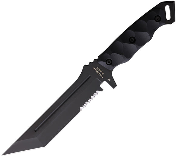 Halfbreed Blades Medium Infantry Black G10 K110 Tool Steel Fixed Blade Knife MIK05