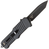 Heckler & Koch Automatic Hk Mini Incursion Knife OTF Black Aluminum 154CM Stainless PVD Tanto 54046