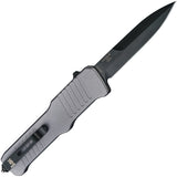 Heckler & Koch Automatic Hk Incursion Knife OTF Gray Aluminum 154CM Stainless Blade 54092