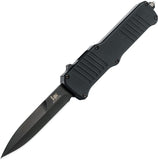 Heckler & Koch Automatic Hk Incursion Knife OTF Black Matte Aluminum 154CM Stainless Blade 54096