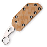 Hydra Knives Buzzard White Hawk Gray 1.4116 Stainless Fixed Blade Knife S01SBR