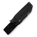 Hydra Knives White Noise Gray G10 Bohler K110 Fixed Blade Knife w/ Sheath S07