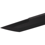 Hydra Knives Gekido Black G10 Sleipner Steel Fixed Blade Knife w/ Sheath S09