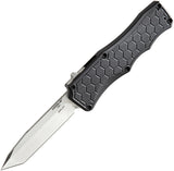 Hogue Automatic Exploit Knife OTF Black Aluminum CPM-S30V Stainless Tanto Blade 34040