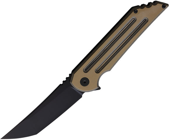 Hoback Knives Kwaiback Pocket Knife Framelock Ultrex/Titanium Folding M390 031ST
