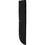 Hoback Knives The Way Machete Black Micarta DLC 14C28N Fixed Blade Knife 034B